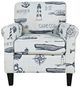 Jofran Inc. Seafarer Natural Accent Chair-2