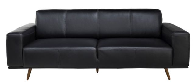 Mazin Furniture Ipanema Soft Black 88'' Sofa-1
