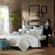 Olliix by INK+IVY Seafoam Camila Quilted Euro Sham-1