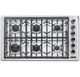 Viking® 5 Series 36" Stainless Steel Liquid Propane Cooktop-0