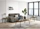 Elements International Bolton Walnut Occasional Coffee Table with Black Base-4