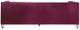 ACME Furniture Heibero Burgundy Sofa with Pillows-3