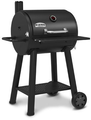 Broil King® Regal™ 400 Black Freestanding Charcoal Grill-2