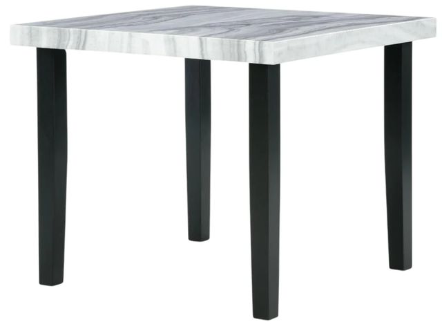 Signature Design by Ashley® Mervannie Gray Counter Dining Table with Black Base-0