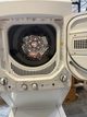 GE® Unitized Spacemaker® 2.3 Cu. Ft. Washer, 4.4 Cu. Ft. Dryer White On White Stack Laundry-1