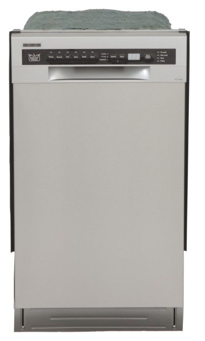 Kucht Professional 18" Stainless Steel Front Control Built In Dishwasher-1