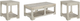 Signature Design by Ashley® Fregine 3-Piece Whitewash Living Room Table Set-0