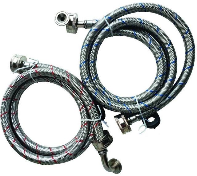 Comerco Set of 2 60" Flexible Washer Connectors-0