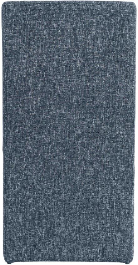 Meridian Furniture Benson Blue Linen Upholstered Dining Side Chair-3