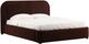 Dovetail Furniture Agi Chocolate Queen Panel Bed-0