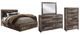 Benchcraft® Derekson 4-Piece Multi Gray Full Panel Storage Bed Set-0