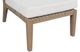 A & B Home Lanai Brown/White Middle Section Chair-2