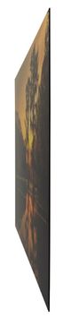YHD Sunrise with Cypress Trees Wall Art-3