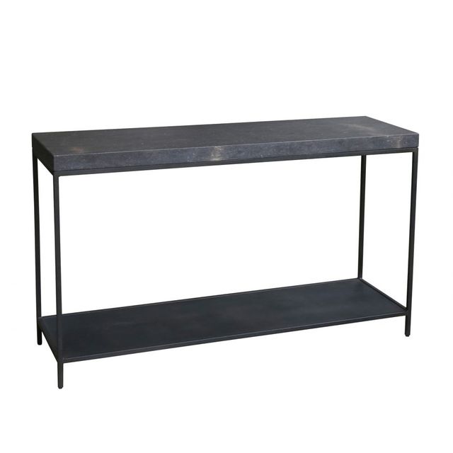 Moe's Home Collection Makrana Black Console Table-0
