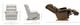 La-Z-Boy® Astor Otter Manual Rocking Recliner-2