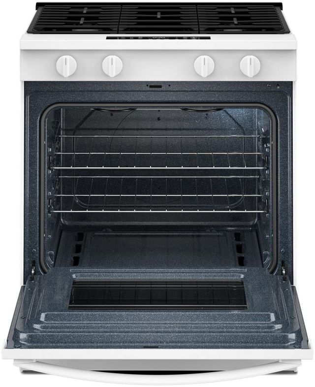 Whirlpool® 30'' White Smart Slide-In Gas Range with No Preheat Mode-2