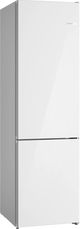 Bosch 800 Series 24" 12.8 Cu. Ft. White Glass Counter Depth Bottom Freezer Refrigerator-0