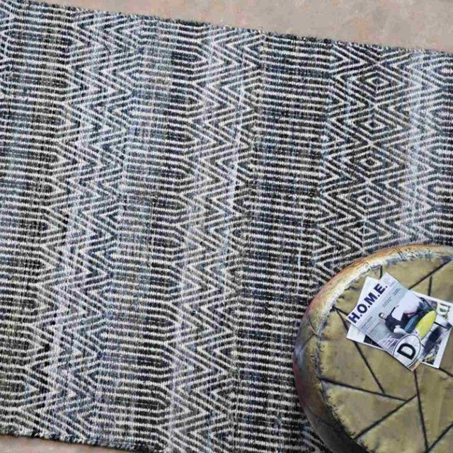 Uttermost® Bolivia Blue 5'x8' Area Rug-1