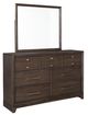 Signature Design by Ashley® Brueban 2-Piece Brown Queen Panel Storage Bed Set-4