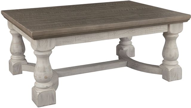 Signature Design by Ashley® Havalance 3-Piece Gray/White Living Room Tables Set-1