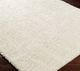Surya Moda Shag White 4'x6' Area Rug-2
