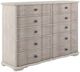 A.R.T. Furniture® Alcove Belgian Ivory/Washed Maple Master Dresser-0