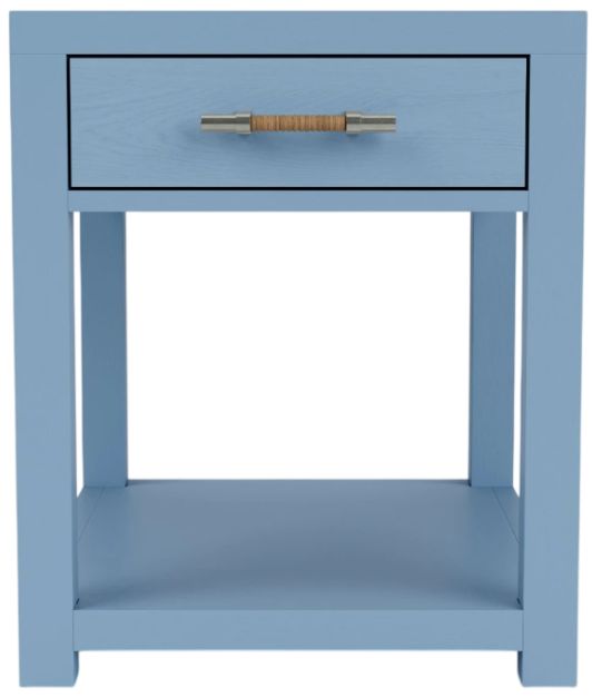 Riverside Furniture Rosalie Cabana Blue End Table-1