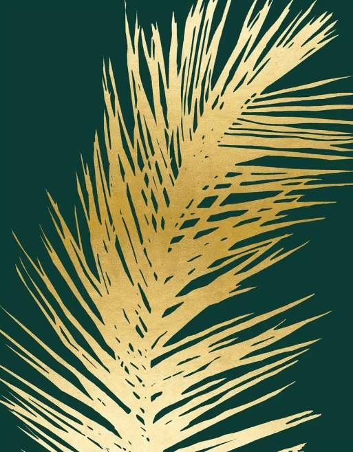 Classy Art Emerald Palms I by Natalie Carpentieri Wall Art-1