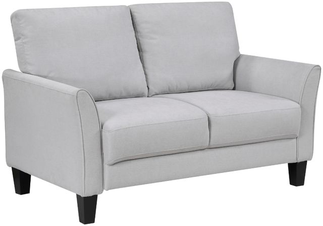 Homelegance® Aliana Gray Loveseat-0