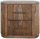 International Furniture Direct Balam Stained Brown Nightstand-3