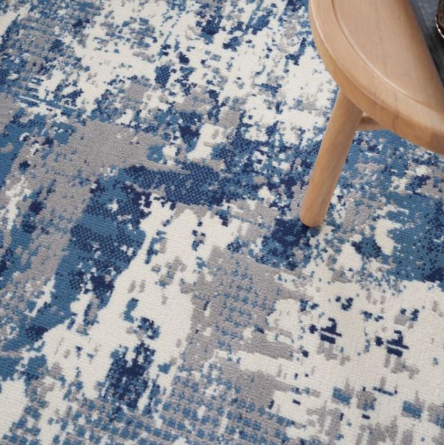 Nourison Home™ Grafix Navy Blue 5'x7' Area Rug-4