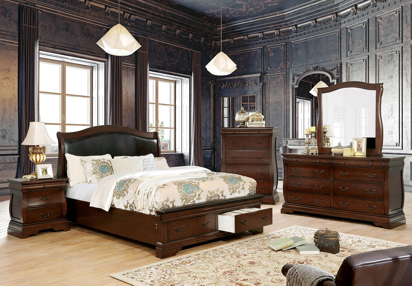 Furniture of America Merida Dresser - Thumbnail 2