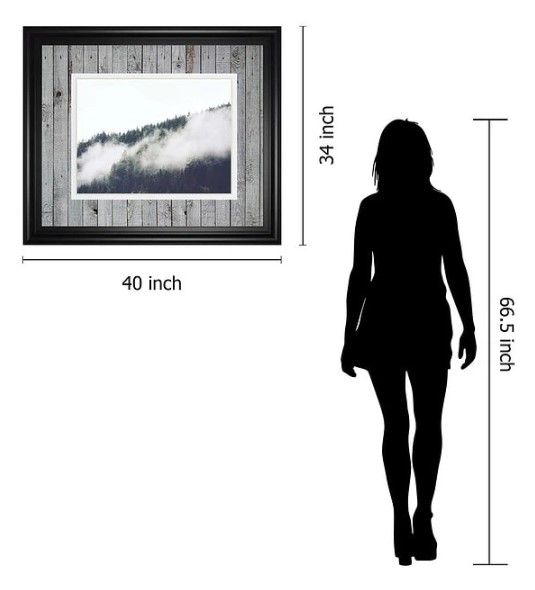 Classy Art Foggy Forest I by Sisi and Seb Wall Art-2
