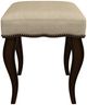 HH2 Home Hamilton Burnished Oak/Cream Vanity Stool-3