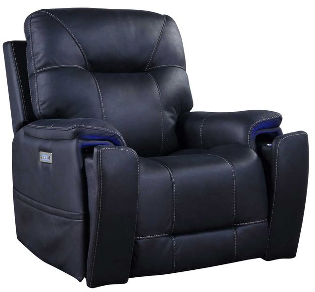 Steve Silver Co. Lexington Ocean Blue Triple-Power Recliner-1