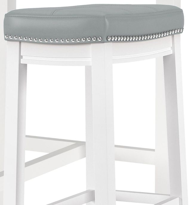 Linon Claridge 3-Piece Gray/White Bar Table Set-1