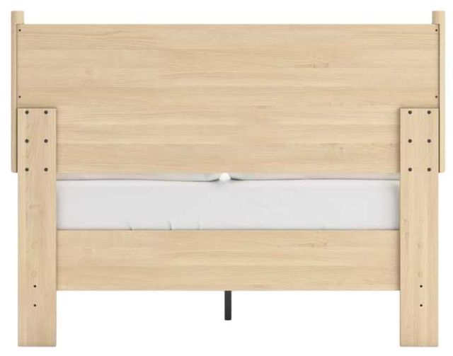 Signature Design by Ashley® Cabinella Tan Full Platform Panel Bed-3