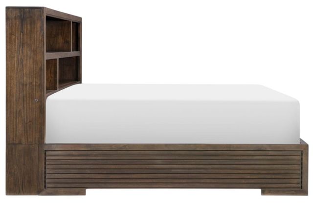Legacy Classic Architect Onyx Queen Bookcase Panel Bed-3