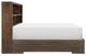Legacy Classic Architect Onyx Queen Bookcase Panel Bed-3