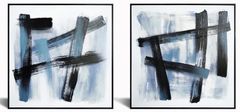 Classy Art 2-Piece 32" Hand Painted Textured Wall Art Set