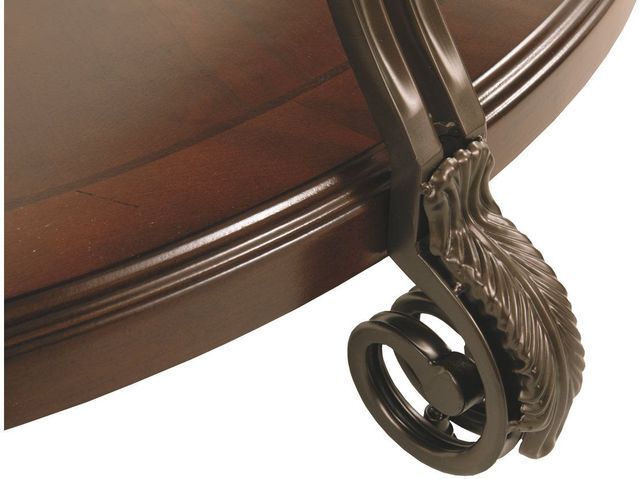 Signature Design by Ashley® Nestor Medium Brown Sofa Table-4