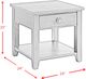 Elements International Kendyl Espresso Occasional End Table-2