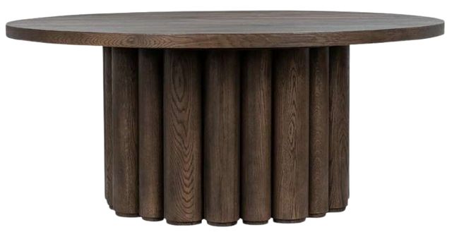 Classic Home Tiber Toasted Brown 70" Dining Table-0