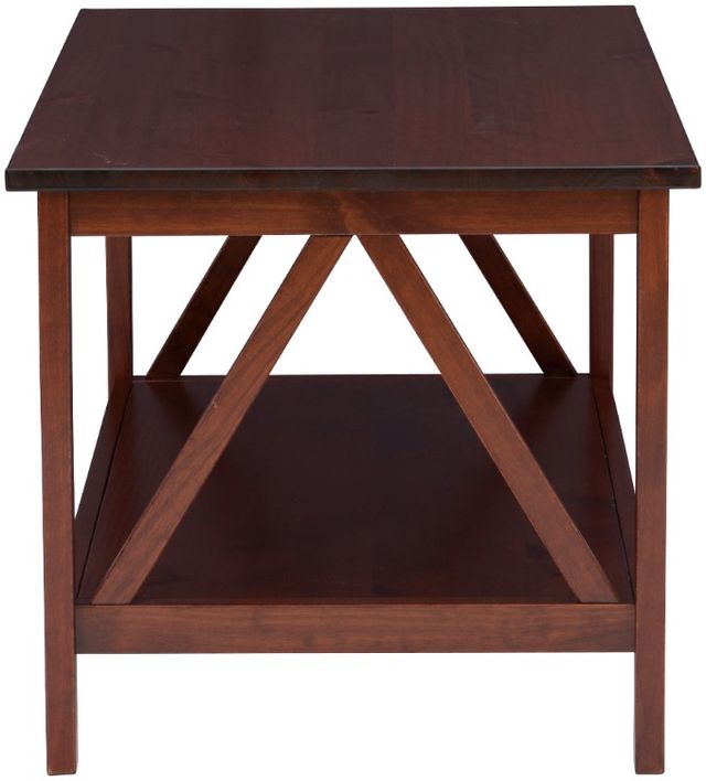 Linon Titian Antique Tobacco Coffee Table-4