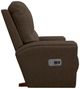 La-Z-Boy® Cassian Teak Power Rocking Recliner with Headrest-3