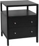 Butler Specialty Company Mendel Black 2-Drawer Nightstand-0