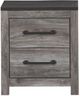 Signature Design by Ashley® Bronyan Dark Gray Nightstan-2