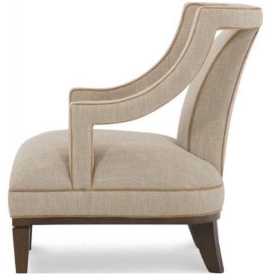 Wesley Hall Charming Beige Chair-1