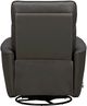 Parker House® Roxy Abby Dark Gray Leather Manual Swivel Glider Recliner-3