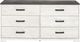 Signature Design by Ashley® Shawburn 3-Piece Whitewash/Charcoal Gray Full Platform Bed Set-2